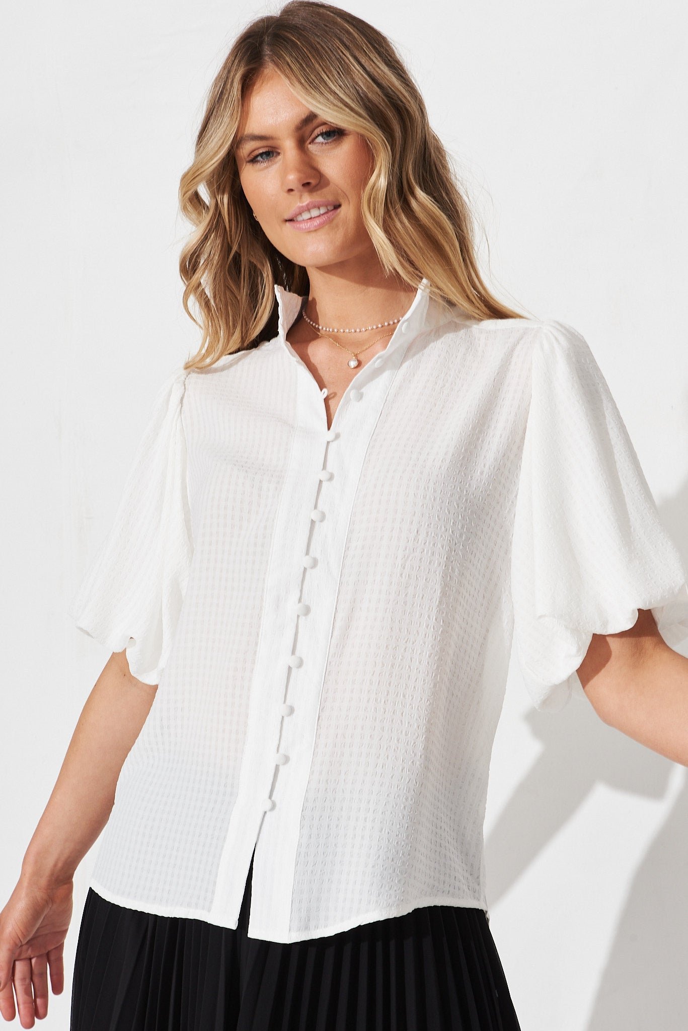 Shirt In White - Image 3