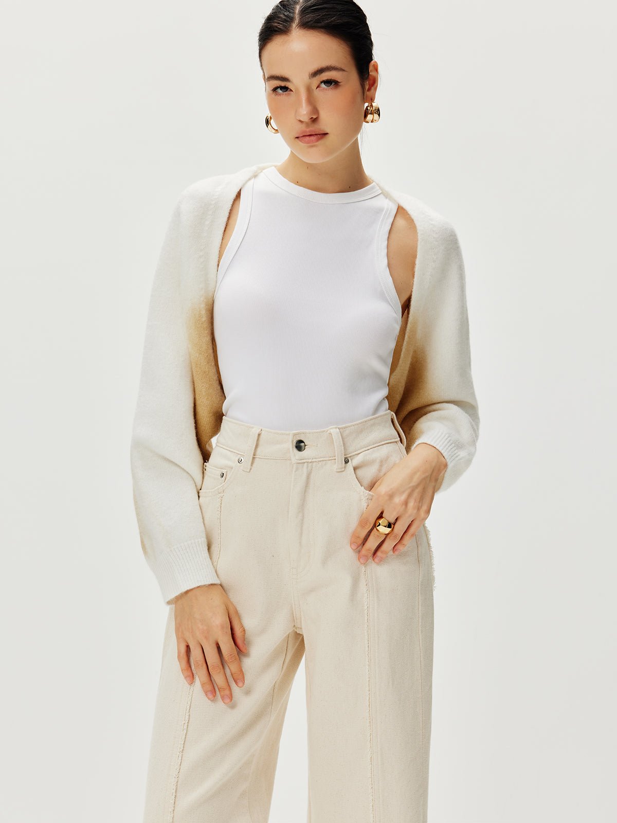 Gradient Knit Outerwear - Image 2