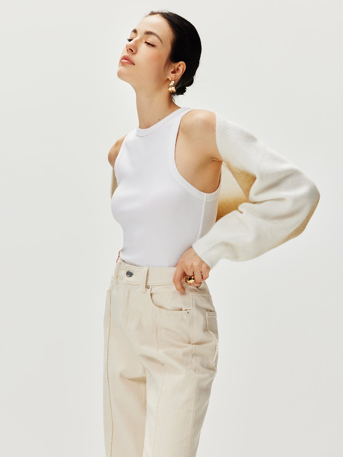 Gradient Knit Outerwear - Image 3