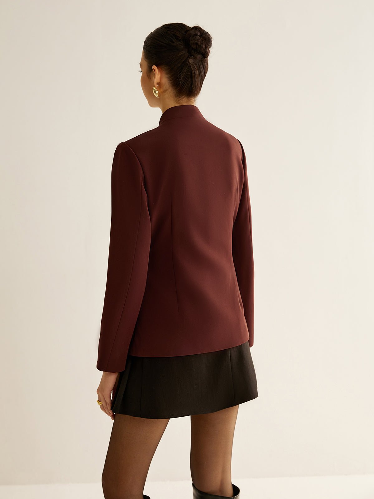 Metal Decor Piping Blazer - Image 5